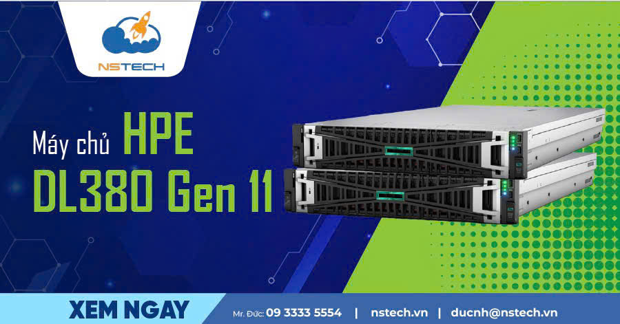 Máy chủ HPE DL380 Gen 11 Sự thừa hưởng bứt phá công nghệ