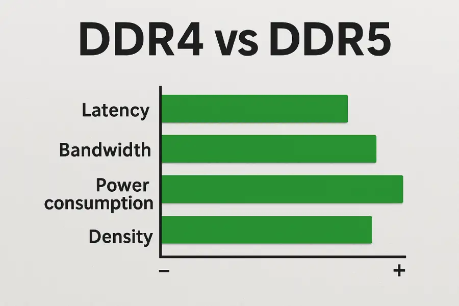 So sánh chi tiết DDR4 và DDR5 Samsung – Khác biệt đến từ đâu?