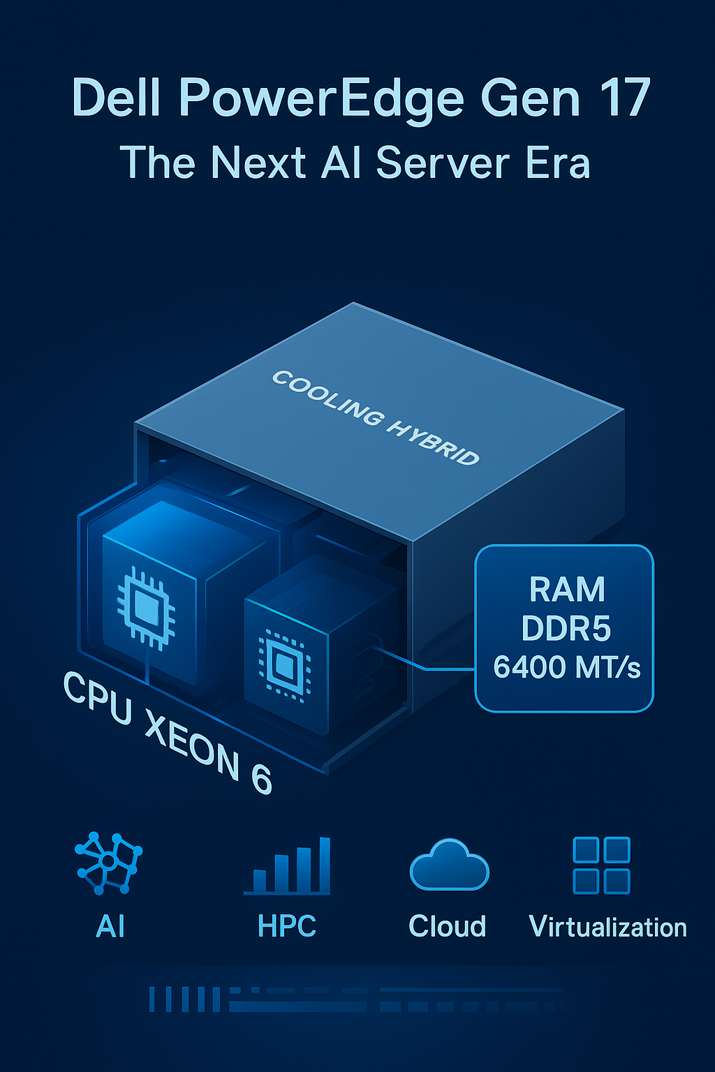 Cuộc đua AI Server nóng lên với sự xuất hiện của Dell PowerEdge Gen 17 Cuộc đua AI Server nóng lên với sự xuất hiện của Dell PowerEdge Gen 17