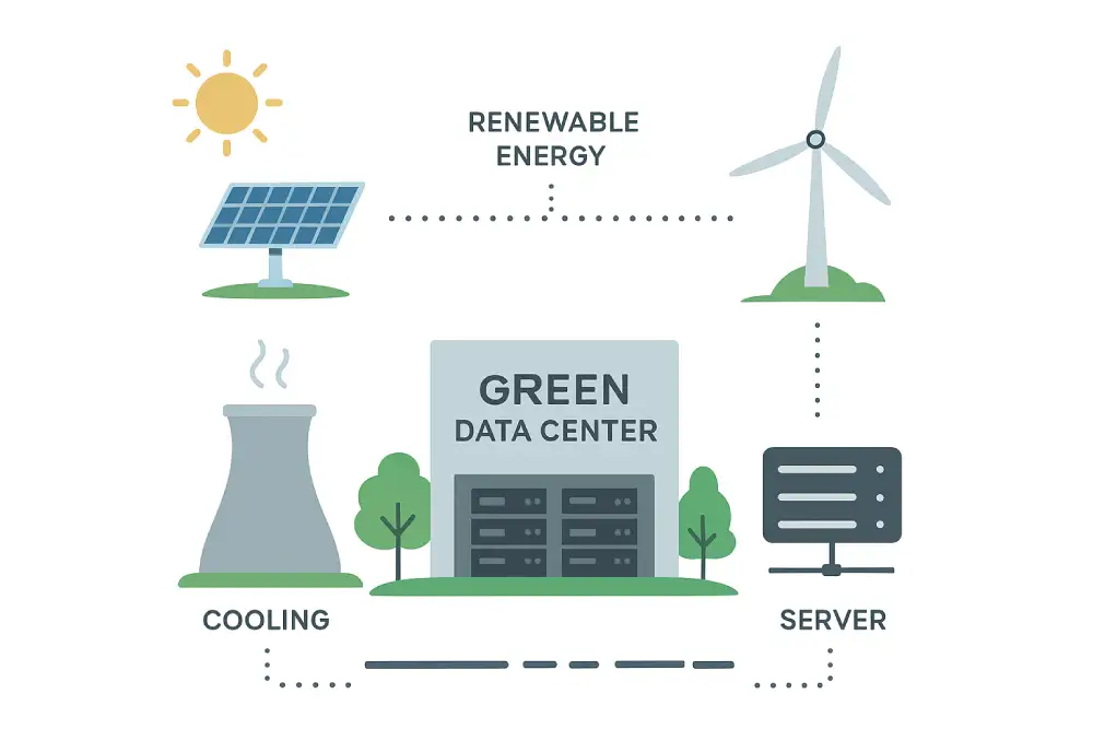 Green Data Center Là gì? Tương Lai Bền Vững Cho Hệ Thống Server Green Data Center Là gì? Tương Lai Bền Vững Cho Hệ Thống Server