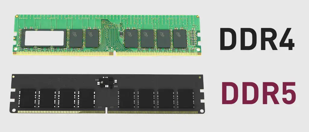 So sánh chi tiết DDR4 và DDR5 Samsung – Khác biệt đến từ đâu?