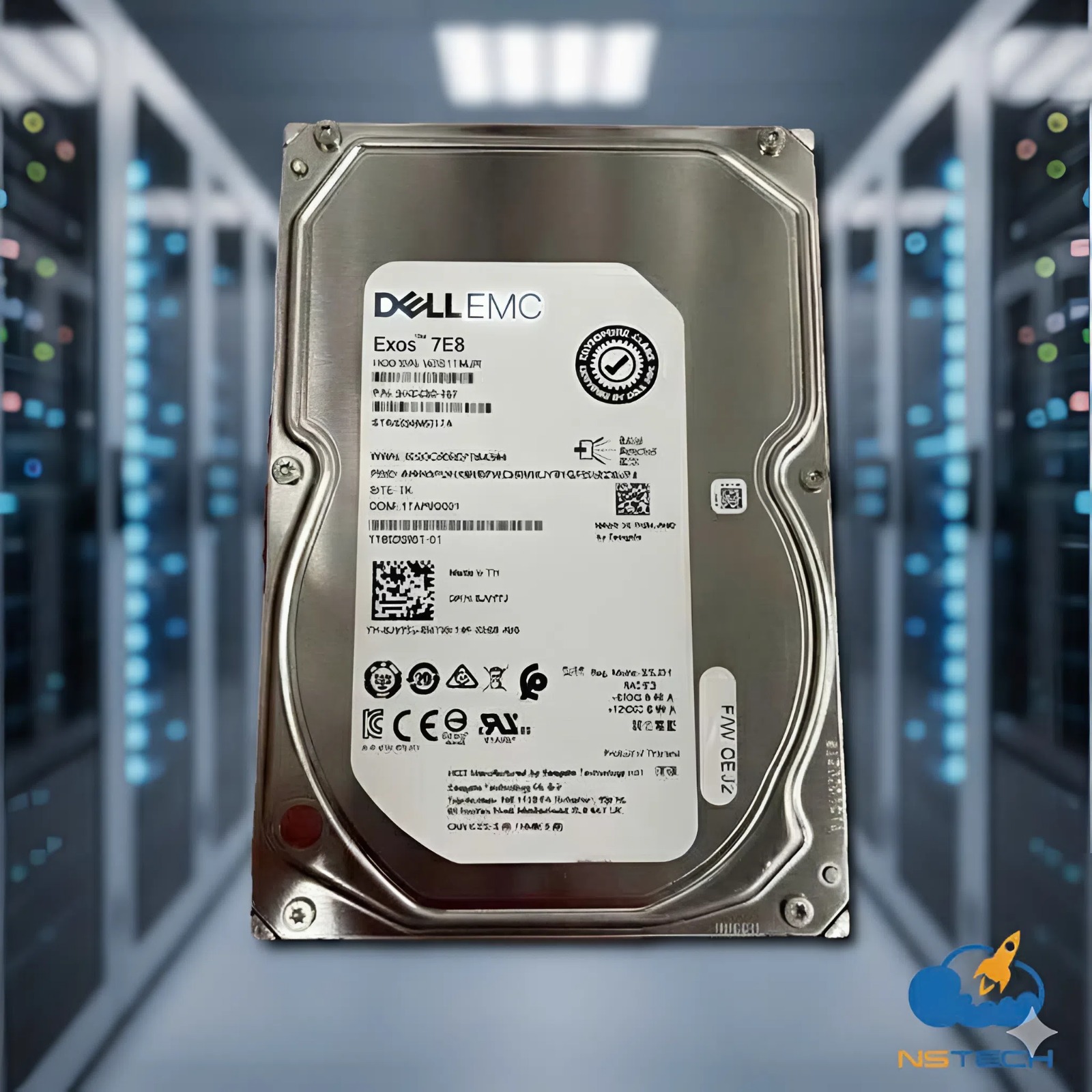HDD Dell 2TB 7.2K RPM SATA 6Gbps 3.5in Hard Drive