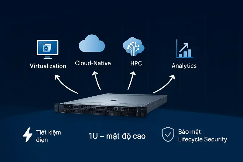 Khám Phá Dell PowerEdge R6715 – Sức Mạnh EPYC Trong Thiết Kế 1U Nhỏ Gọn Khám Phá Dell PowerEdge R6715 – Sức Mạnh EPYC Trong Thiết Kế 1U Nhỏ Gọn