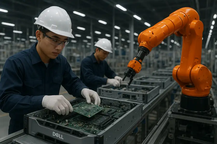 Hé lộ kế hoạch Dell và đối tác đặt dây chuyền server tại Việt Nam