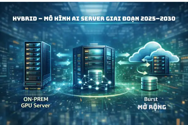 So sánh Cloud, Data Center On-Premise và Hybrid cho AI Server