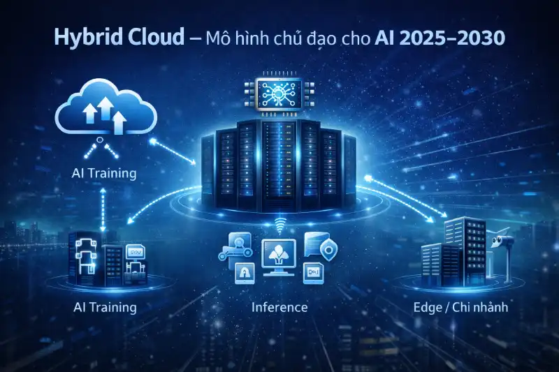 Xu Hướng AI Server Và Data Center Giai Đoạn 2025–2030 Xu Hướng AI Server Và Data Center Giai Đoạn 2025–2030