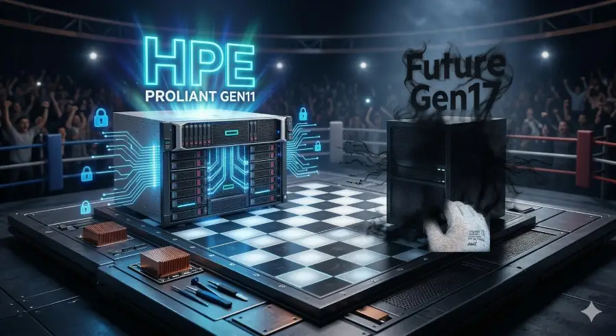 HPE không chậm lại – ProLiant Gen11 vẫn đang thách thức Dell Gen17