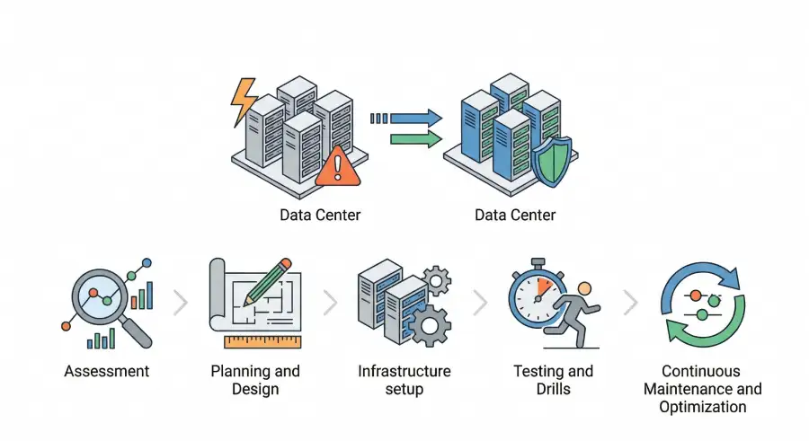 Disaster Recovery là gì? Cách xây dựng hệ thống DR hiệu quả cho Data Center