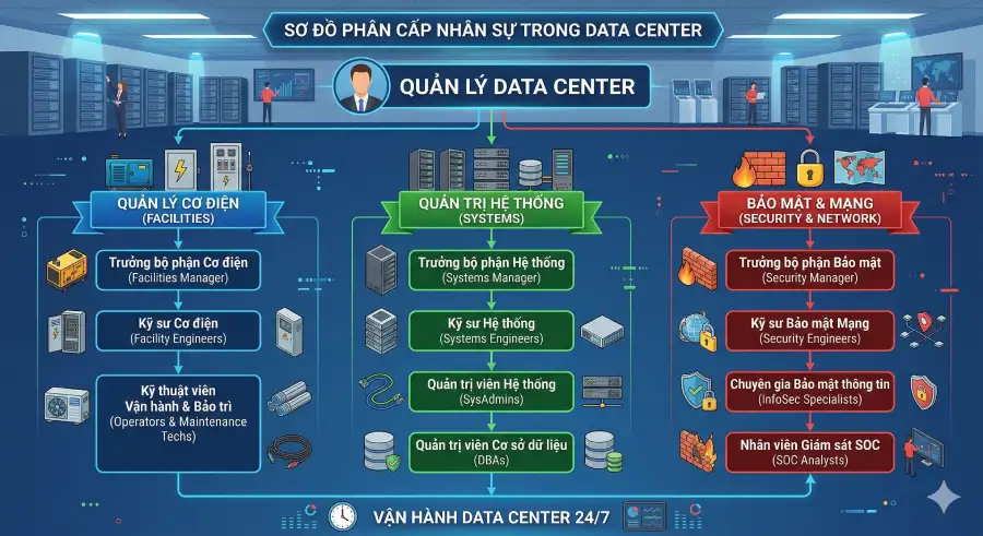 Nhân lực IT hạ tầng khan hiếm khi nhu cầu Data Center tăng cao