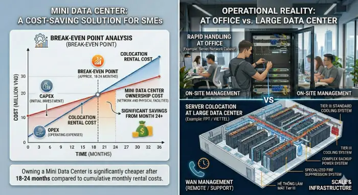 Data Center Mini – Cuộc Chơi Mới Của Doanh Nghiệp Vừa Và Nhỏ