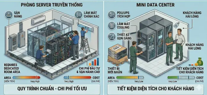 Data Center Mini – Cuộc Chơi Mới Của Doanh Nghiệp Vừa Và Nhỏ