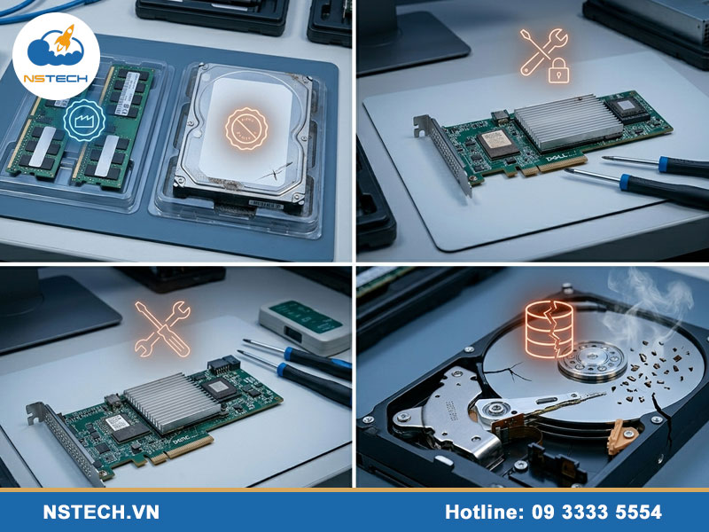 Địa chỉ bán Máy chủ Dell PowerEdge R660XS 8x2.5" chính hãng 