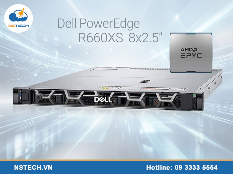 Giá Máy chủ Dell PowerEdge R660XS 8x2.5"