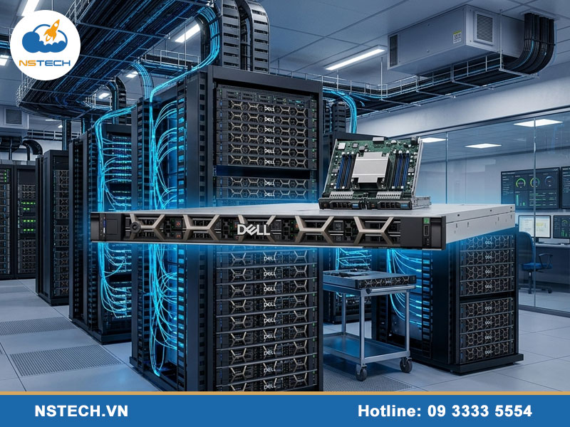 So sánh Máy chủ Dell PowerEdge R660XS 8x2.5