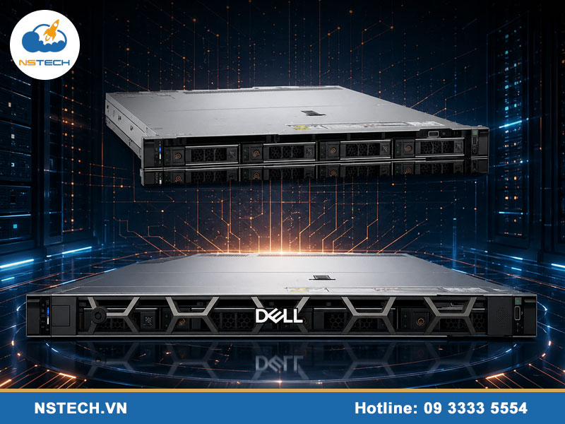 Thông số kỹ thuật & cấu hình Máy chủ Dell PowerEdge R660XS 8x2.5"