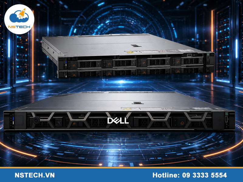 Thông số kỹ thuật & cấu hình máy chủ Dell PowerEdge R660XS 8x2.5