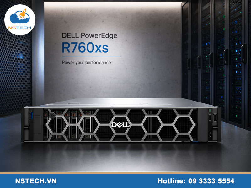 Máy chủ Dell PowerEdge R760XS 12x3.5 chính hãng
