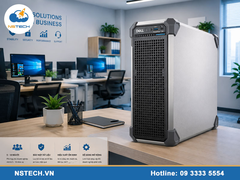 Máy chủ Server cho công ty 5 - 10 người cần cấu hình gì