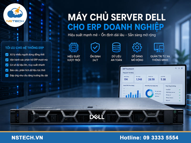 Máy chủ Server cho ERP doanh nghiệp