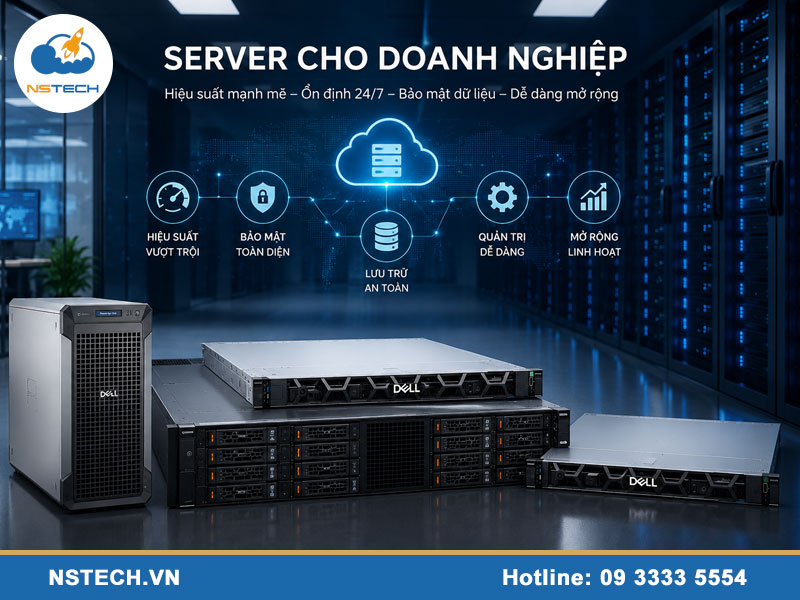 Máy chủ Server cho ERP doanh nghiệp cần gì?