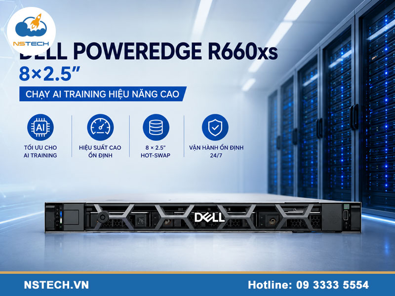 Máy chủ server dell chạy AI training