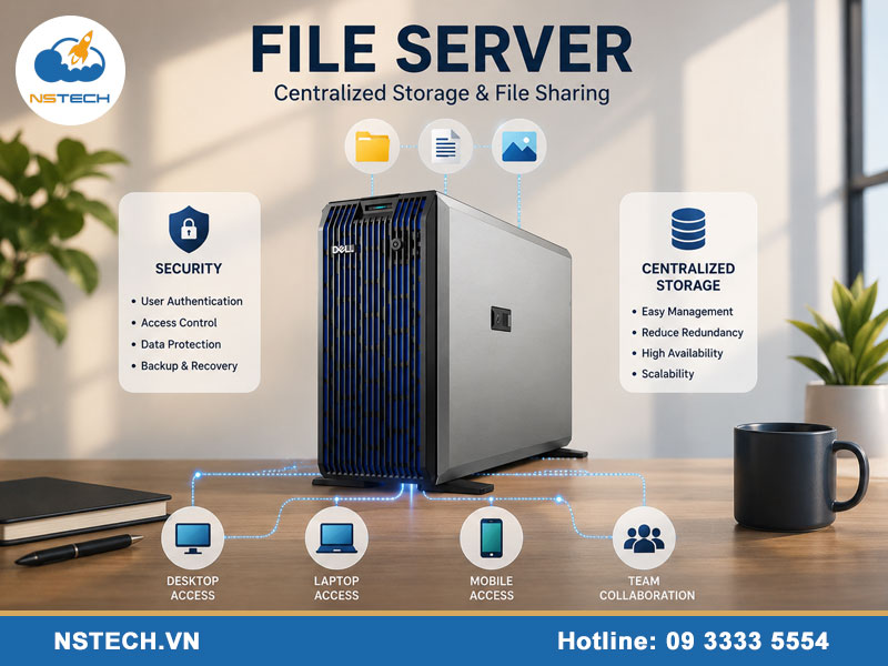 Máy chủ Server nội bộ (file server) là gì