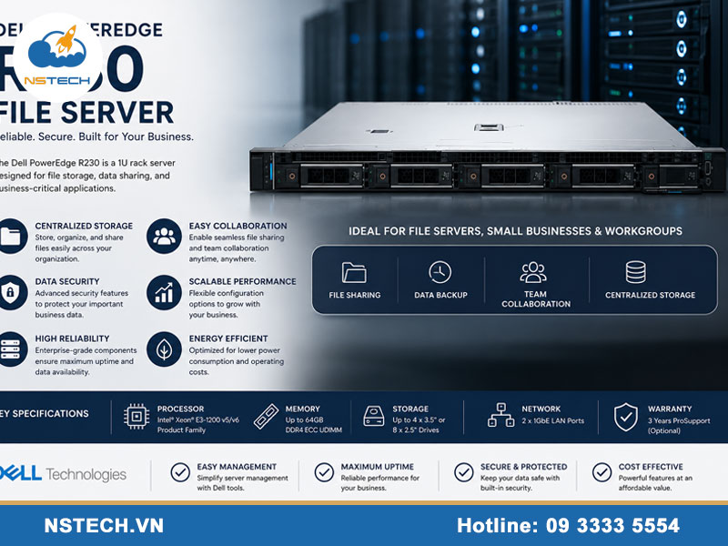 Máy chủ Server nội bộ (file server) là gì