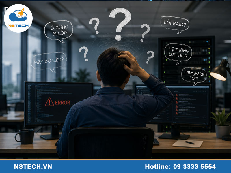 Những lỗi thường gặp khi sử dụng Máy chủ Dell PowerEdge R760XS 12x3