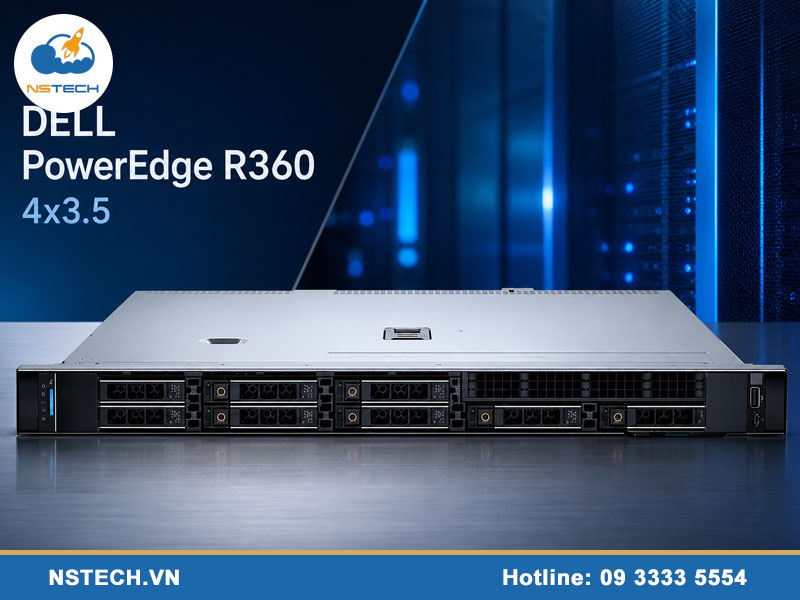Địa chỉ bán máy chủ Dell PowerEdge R360 Server 4x3.5 chính hãng địa chỉ bán Máy chủ Dell PowerEdge R360 Server 4x3.5