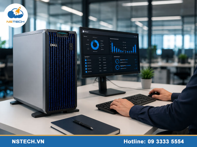 Hướng dẫn sử dụng Máy chủ Dell PowerEdge T360 Server 8x3