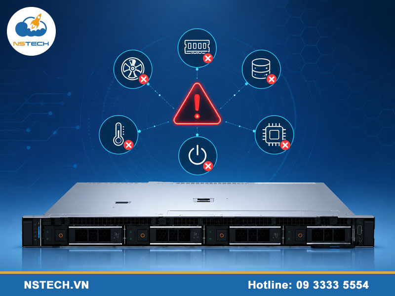 Những lỗi thường gặp khi sử dụng Dell PowerEdge R360 Server 4x3.5 Những lỗi thường gặp khi sử dụng Máy chủ Dell PowerEdge R360 Server 4x3