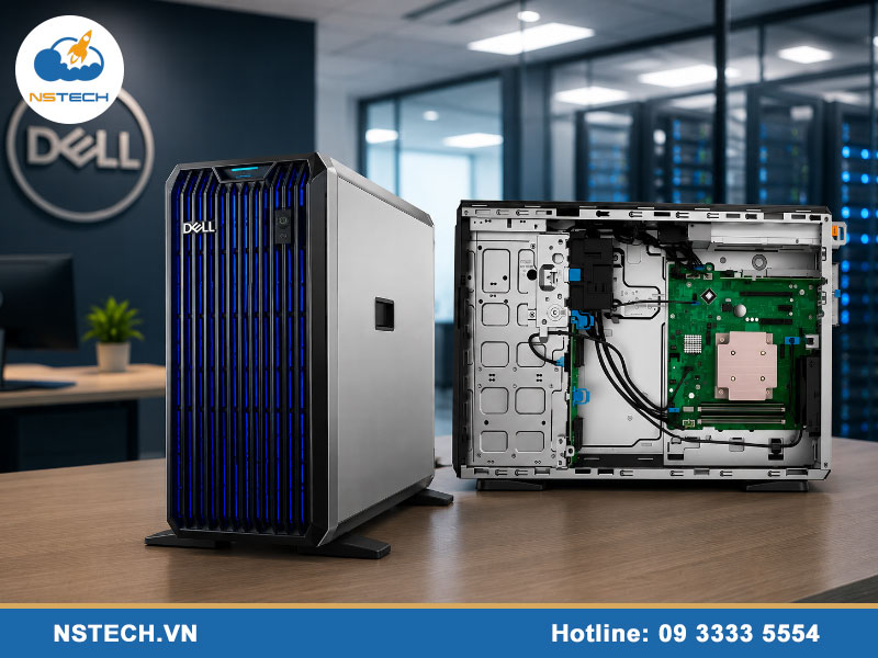 Review máy chủ Dell PowerEdge T360 Server 8x3.5 Review Máy chủ Dell PowerEdge T360 Server 8x3