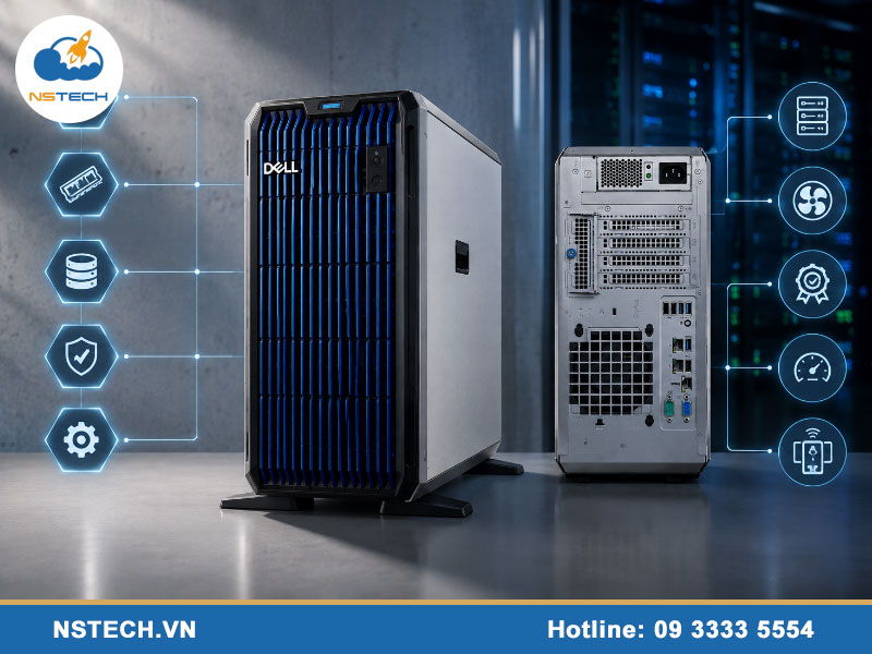 So sánh máy chủ Dell PowerEdge T360 Server 8x3.5 So sánh Máy chủ Dell PowerEdge T360 Server 8x3