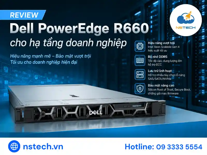 Review Máy Chủ Dell PowerEdge R660