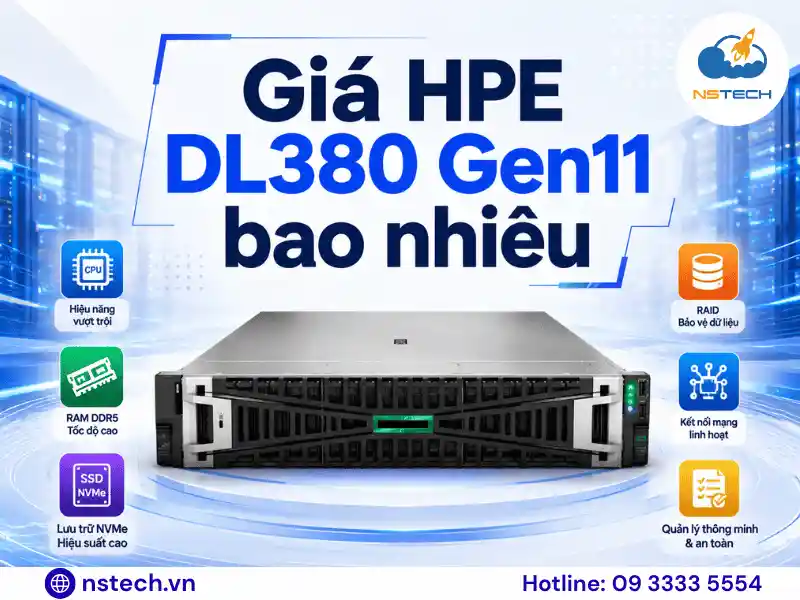 Giá Máy chủ HPE ProLiant DL380 Gen11 bao nhiêu