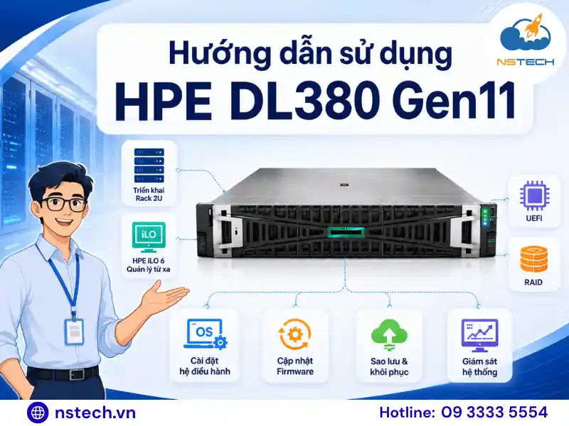 Hướng dẫn sử dụng Máy chủ HPE ProLiant DL380 Gen11 Hướng dẫn sử dụng máy chủ HPE ProLiant DL380 Gen11