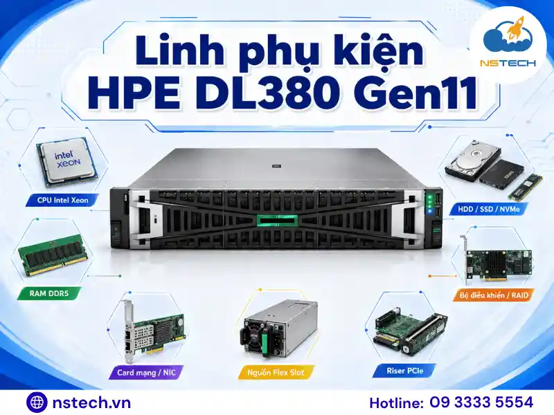 Linh phụ kiện Máy chủ HPE ProLiant DL380 Gen11