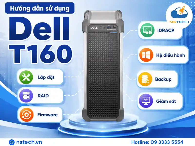 Hướng dẫn sử dụng Máy chủ Dell PowerEdge T160