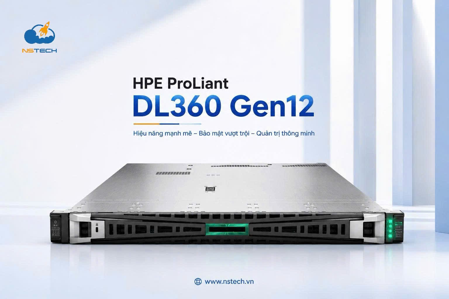 HPE Proliant Compute DL360 Gen12 – Lời Giải Cho Bài Toán Hạ Tầng Doanh Nghiệp 2026