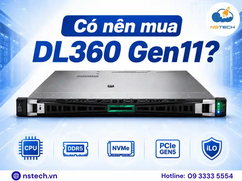 Có nên mua Máy chủ HPE ProLiant DL360 Gen11 Có nên mua Máy chủ HPE ProLiant DL360 Gen11