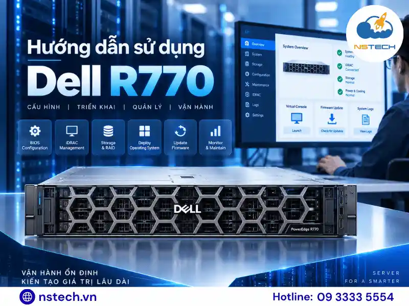 Hướng dẫn sử dụng Máy chủ Dell PowerEdge R770