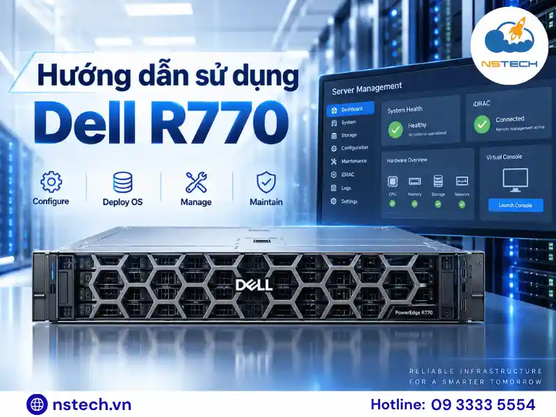 Hướng dẫn sử dụng Máy chủ Dell PowerEdge R770 Hướng dẫn sử dụng Dell R770