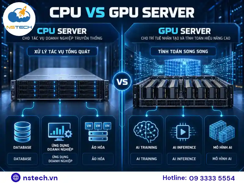 CPU VS GPU SERVER